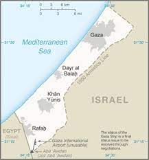 The gaza strip (arabic غزة, ghazzah, hebrew עזה azza) is a palestinian territory in the middle east. Gaza Strip Location Geography