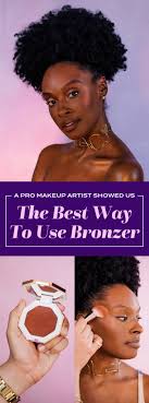 Do you set it on a chair, the couch, or in a closet? Rihanna S Makeup Artist Showed Us The Easiest Way To Use Bronzer And Our Life Is Changed