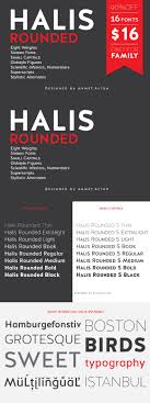 Halis Rounded Sans Serif Fonts Round Font Serif Fonts