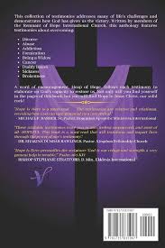 Hope Is Here: International Church, The Remnant of Hope, Gross, Margo,  Bailey, Latricia, Hunter, Bishop Bonnie: 9781735835907: Amazon.com: Books