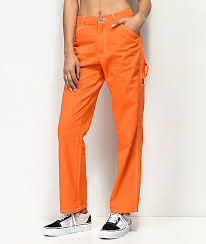 Dickies Orange Carpenter Pants