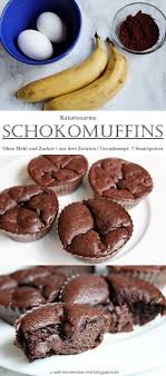 Rezept Kalorienarme Bananen Ei Schoko Muffins Kein Zucker Und Mehl 7 Smartpoints Fur Alle Weight No Calorie Foods Banana And Egg Low Carb Desserts