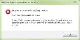 Image result for windows firewall inbound rule