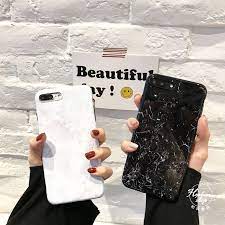 大理石纹简约iphone6s手机壳硅胶黑色边苹果x 8 7plus创意软壳女 淘宝网