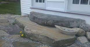 A Set Of Stairs Patio Stones Patio Steps Front Porch Steps