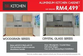 Alloy kitchen voted as malaysia top aluminium kitchen cabinet specialist. Full Aluminium Kitchen Cabinet