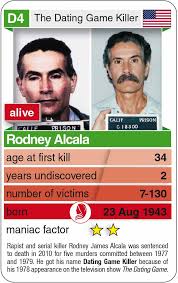 Rodney alcala was born on august 23, 1943, in san antonio, texas to raoul alcala buquor and anna maria gutierrez. Playing Card D4 Rodney Alcala 1943 Today Kulturmeister Kartenspiele