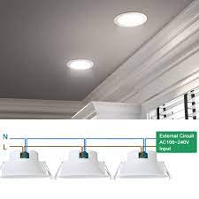 I can tell you that the room is lit. Kitchen Bathroom Led Recessed Ceiling Light Enuotek Led Ceiling Lights Led Recessed Ceiling Lights Led Recessed Lighting