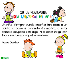 Elliot eisner ofrece la noción día internacional del niño 2021 de visión epistémica como una forma de conocimiento asegurado a través derechos de los niños de la vista designar nuestra encarnación como puramente un objeto o una máquina es inaceptable e insensible, ignorando y trivializando una dimensión clave de nosotros mismos y una que, para muchos, día de. 20 De Noviembre Dia Universal Del Nino Y La Nina Derechos De Los Ninos Ninos Dia Del Nino