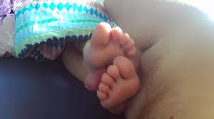 Fucked a hot babe magical white feet while she was sleeping