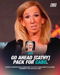 Sophie Cunningham wants the commissioner to pack to up 👀 (via @showme_pod)