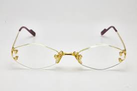 Vintage Eyewear Cartier C Decor 24k Gold Rimless Luxury France High Quality Glasses Man S Frame For Sun Cartier Glasses Men Fashion Eye Glasses Vintage Eyewear