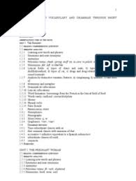 Learning English Vocabulary Lexical Semantics Phrase