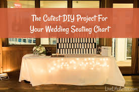 The Cutest Wedding Place Cards Idea Diy Seating Chart