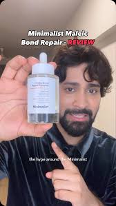 Is it just me or does the @beminimalist__ Maleic Bond Repair Complex legit  cause hairfall?! 😳, ., #wingitreviews #wingitwithankush #haircare
