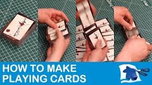 Create personalized printable cards with desygner's free card maker: How To Make Playing Cards Dining Table Print Play Youtube