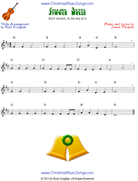 Download jazzy jingle bells sheet music pdf for advanced level now available in our sheet music library. Jingle Bells For Violin Easy Version Free Sheet Music