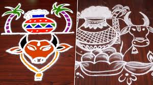 Pongal 2021 Rangoli Designs And Easy Muggulu Patterns Beautiful Quick Dotted Kolam Rangoli Images To Adorn Your Homes This Festive Season Watch Videos Latestly * pongal colorful rangoli designs. pongal 2021 rangoli designs and easy
