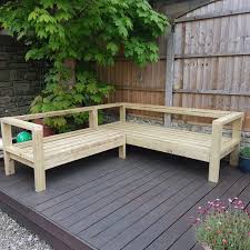 Garden Corner Sofa In 2020 Pallet Garden Furniture Wood Bench Outdoor Backyard Furniture Diy