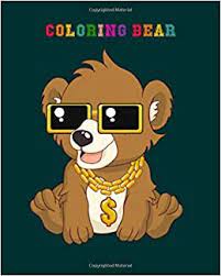 This graphic tee design can be used on shirts mugs posters hoodies and other merch products. Coloring Bear Chibi Anime Bear Gangster Gangsta Lover 100 Pages 8 X 10 Inches Amazon Es Book Bear Top Libros