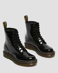 Osez affirmer votre style avec les chaussures, boots, sacs et vêtements femme dr. Boots 1460 En Cuir Verni Dr Martens France