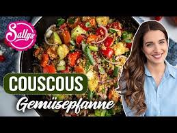 Leckere Und Einfache Couscous Gemuse Pfanne Zubereitet In 20 Minuten Dazu Werden Zucchini Paprika Und Karott Couscous Gemuse Pfanne Rezepte Couscous Gerichte