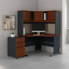 Computer desk which are provided here come in various sizes to fit wherever you have space and give you plenty of room for paperwork and cables. Corner Desk With Hutch You Ll Love In 2021 Visualhunt