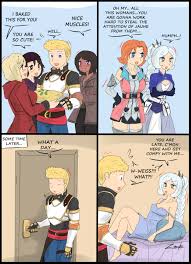 Rule34 - If it exists, there is porn of it  zronku, jaune arc, nora  valkyrie, weiss schnee  6794718