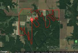 Clear lake state park map. Ramsey Lake State Park Fayette County Illinois