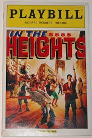 Elk stuk is zorgvuldig gemaakt, het plaatsen van elk individueel stuk zie je precies geplaatst met liefde en zorg. In The Heights Broadway Playbill Opening Night Date Lin Manuel Miranda 1827874063