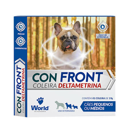 COLEIRA CONFRONT DELTAMETRINA 19G - 48 CM