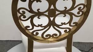 Dining chair covers stretch jacquard parson chair slip covers washable 2/4/6 pcs. China Stainless Steel Cover Round Back Luxury Wedding Chair Gold Living Room Chairs For Events China Dining Steel Chair Hotel Banquet Chair