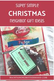 There was a long and gusty sigh—one that had cybil fighting to keep her lips from twitching. Super Simple Christmas Neighbor Gift Maintaining Motherhood