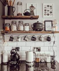 Rustic Shelf Made From Diy Scaffolding Board Upcycled For Open Kitchen Shelving Board Diy Open Kitchen Shelves Country Kitchen Shelves Diy Kitchen Shelves