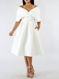 Solid Zipper Back Batwing Sleeve Pleated Dress Dresses Pleated Dress Mid Dresses