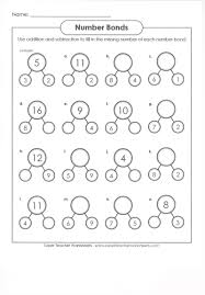 40 Clever 1st Grade Math Worksheets Design Bacamajalah In 2020 First Grade Math Worksheets 1st Grade Math Worksheets Number Bonds Worksheets