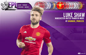 Current season & career stats available, including appearances, goals & transfer fees. Manchester United Transfer Index Luke Shaw Epl Index Unofficial English Premier League Opinion Stats Podcasts