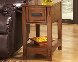 Breegin Chairside End Table Brown Chair Side Table Oak End Tables End Tables