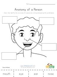 Utilize these parts of the body worksheets to help kids identify and name the body parts. Label The Face Cut And Paste Worksheet All Kids Network