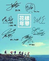 Bts Tanda Tangan Tanda Tanda Tangan Foto Lucu