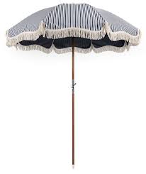 Black And White Striped Beach Umbrella The Premium Beach Umbrella Lauren S Navy Stripe Beach Umbrella Umbrella Navy Stripes