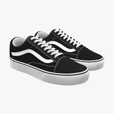 3d Model Shoes Vans Old Skool Vans Vans Shoes Shoes