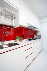 Check spelling or type a new query. Lux Design Pte Ltd Hdb Kitchen Design Red Kitchen Decor Kitchen Renovation