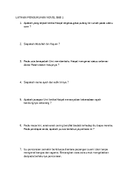 Teknik imbas kembali menerangkan tentang apa yang berlaku dahulu. Novel Di Sebalik Dinara 4 Silir Daksina 5 Contoh Soalan