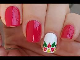 After you choose perfect 35+ best and merry christmas nail art ideas 2020! Christmas Nail Art 2020 2 Red White Poinsettia Nails Youtube
