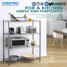 china heavybao restaurant chrome shelf