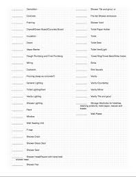 Bathroom Remodel Checklist No Bathtub Remodeling Checklist Bathroom Remodel Estimate Bathrooms Remodel
