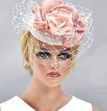 Small Hats With Veils Latest Fashion Trend Wedding Hats For Guests Hat With Veil Fascinator Hairstyles
