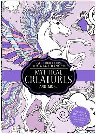 Download Kaleidoscope Colouring Mythical Creatures And More Books Adult Colouring Adults Hinkler