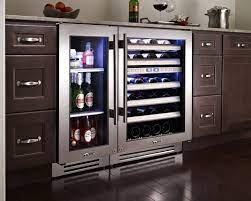 37.1'' h x 36'' l x 18.2'' d. Bar Cabinet With Wine Refrigerator Ideas On Foter Wine And Beer Fridge Wine Cabinets Wine Storage